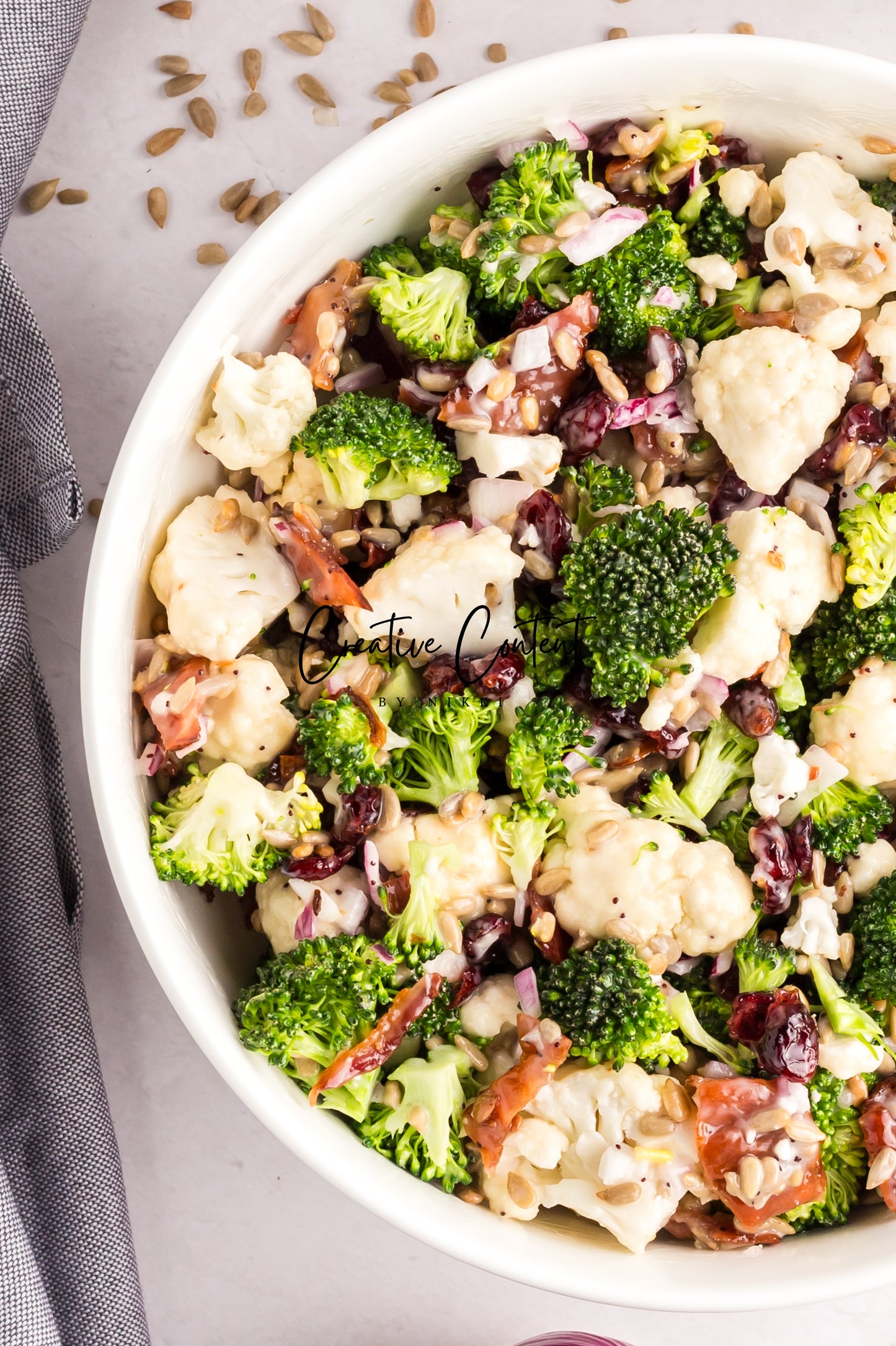 Broccoli and Cauliflower Salad - Set 1 of 2