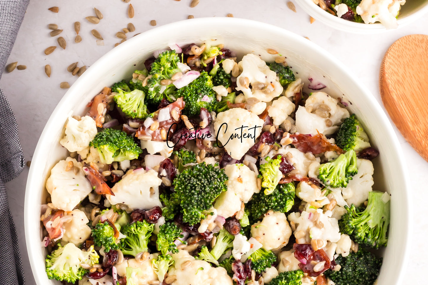 Broccoli and Cauliflower Salad - Set 1 of 2