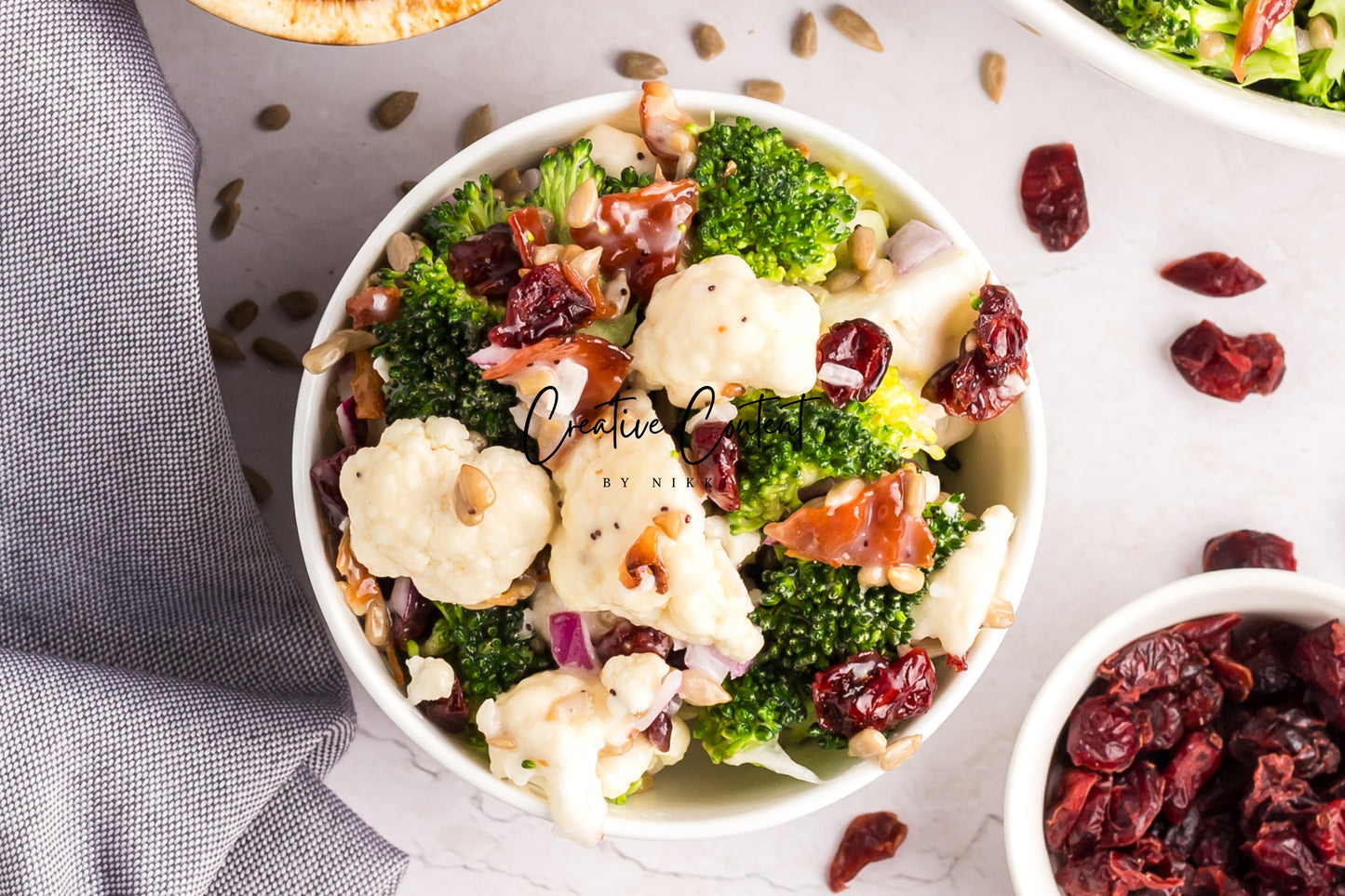 Broccoli and Cauliflower Salad - Set 1 of 2