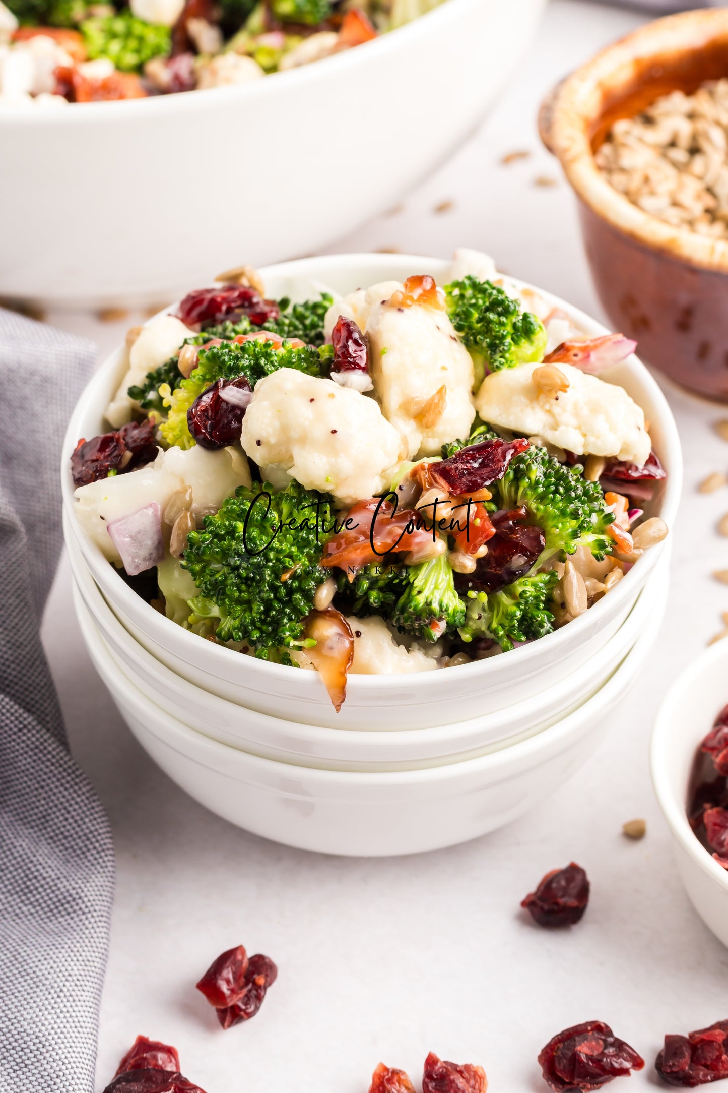 Broccoli and Cauliflower Salad - Set 1 of 2