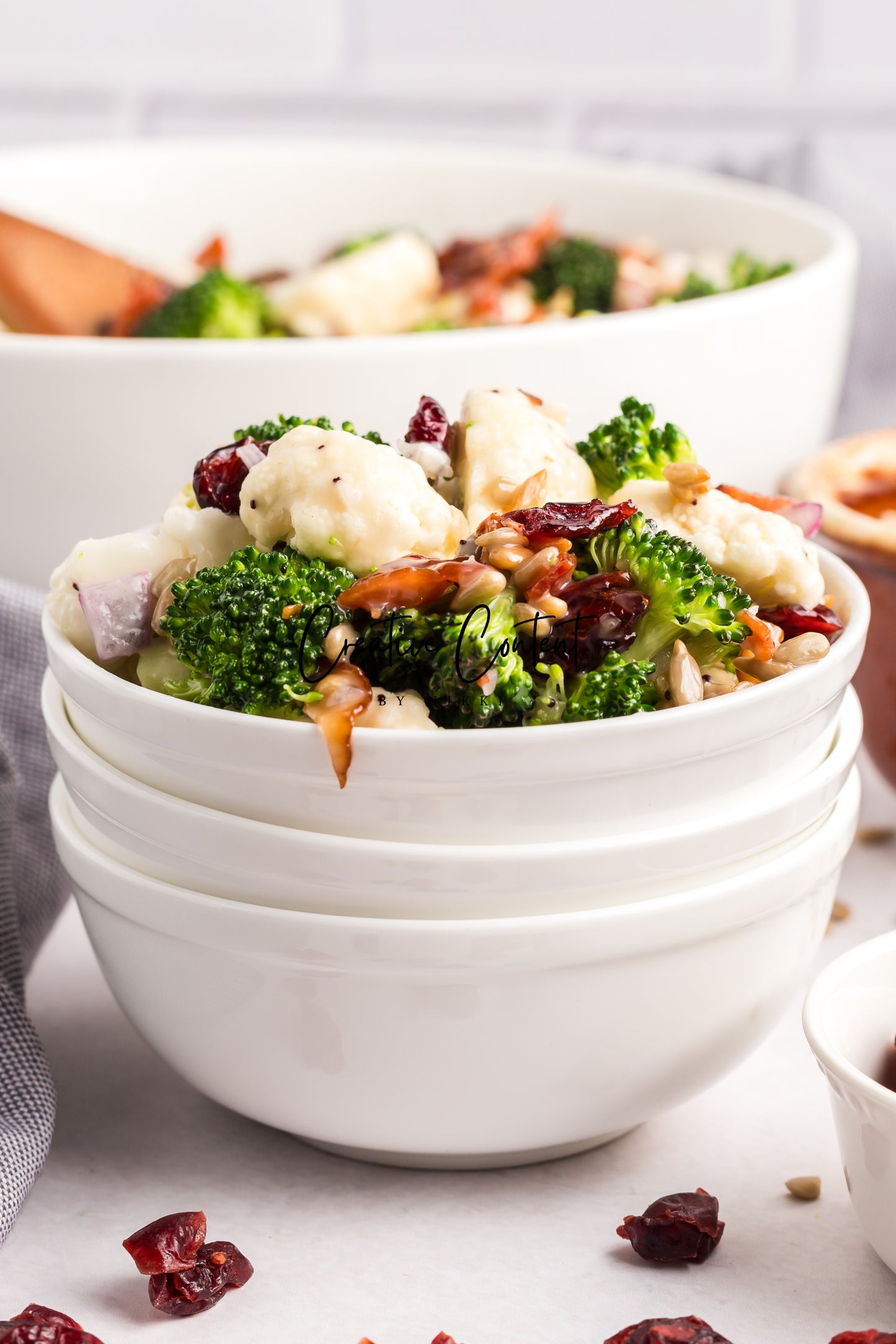 Broccoli and Cauliflower Salad - Set 1 of 2