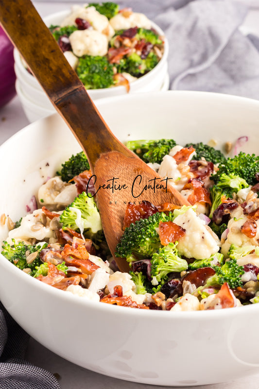Broccoli and Cauliflower Salad - Set 1 of 2