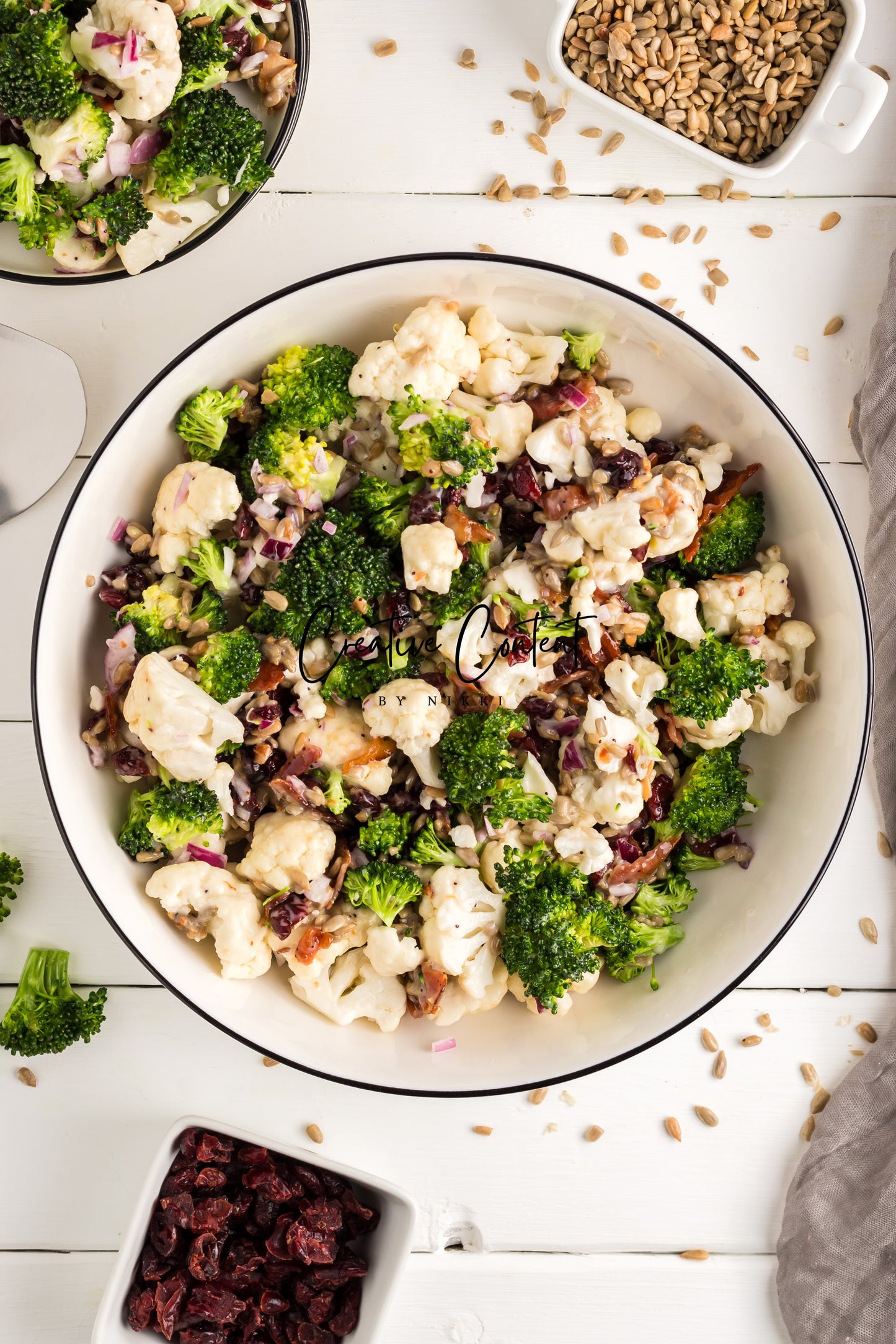 Broccoli and Cauliflower Salad - Set 2 of 2