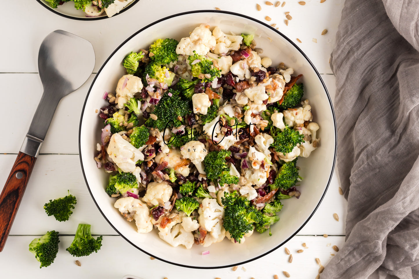 Broccoli and Cauliflower Salad - Set 2 of 2