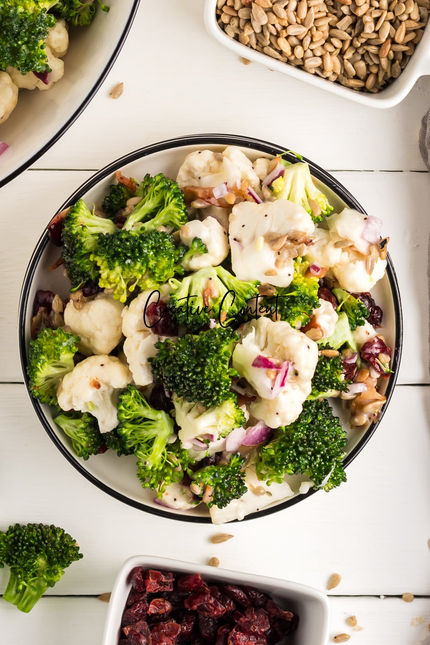 Broccoli and Cauliflower Salad - Set 2 of 2