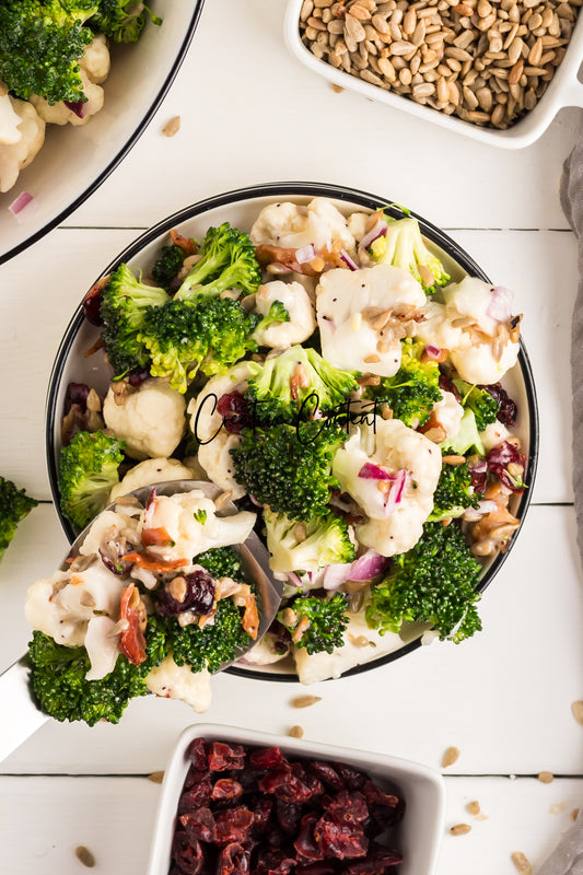 Broccoli and Cauliflower Salad - Set 2 of 2