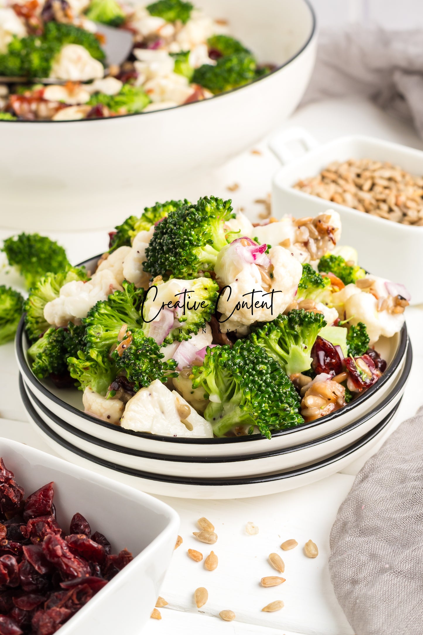 Broccoli and Cauliflower Salad - Set 2 of 2
