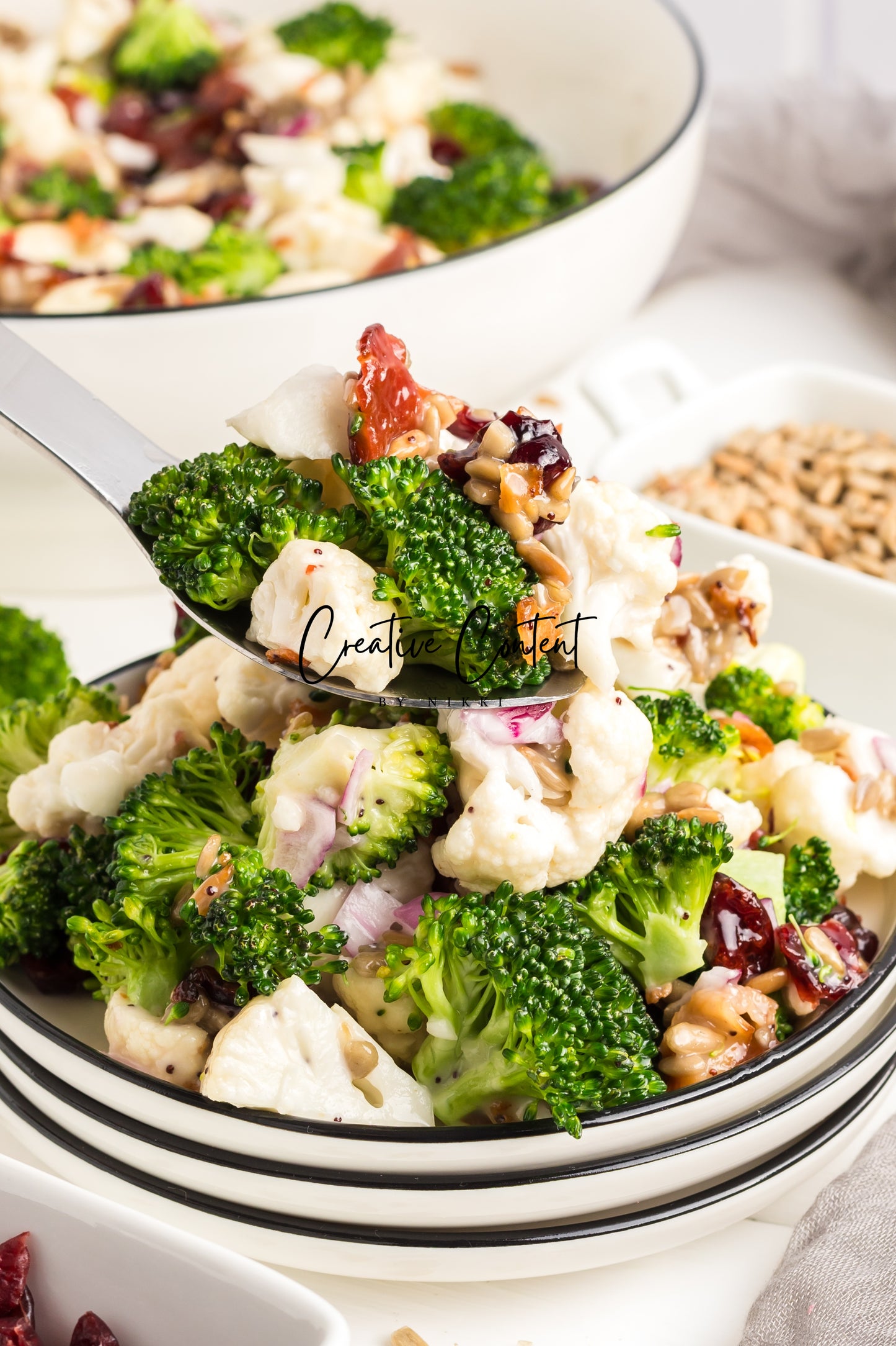 Broccoli and Cauliflower Salad - Set 2 of 2