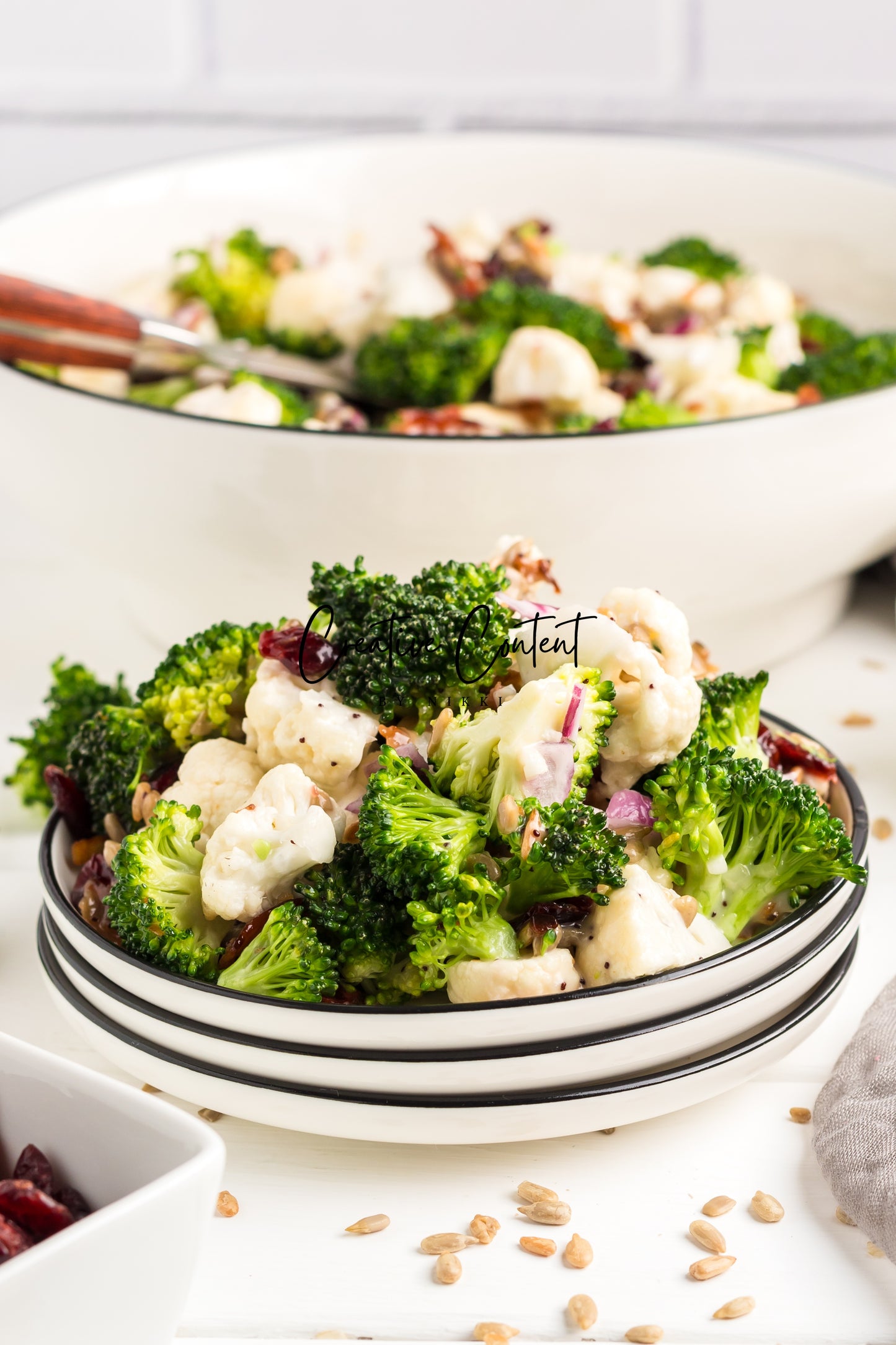 Broccoli and Cauliflower Salad - Set 2 of 2