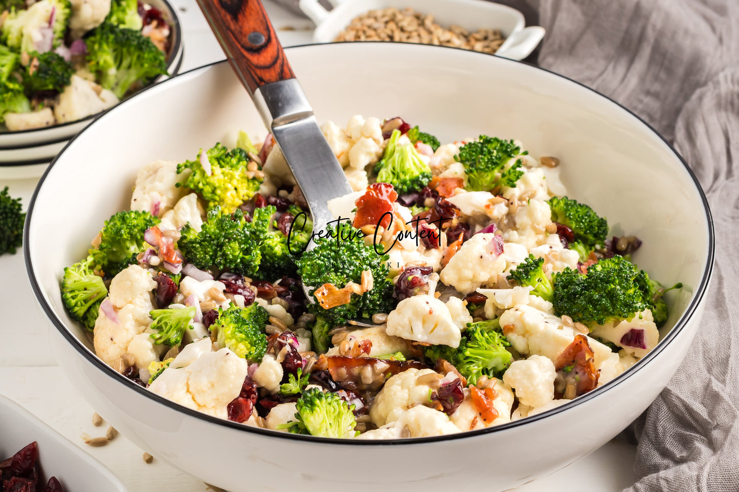 Broccoli and Cauliflower Salad - Set 2 of 2
