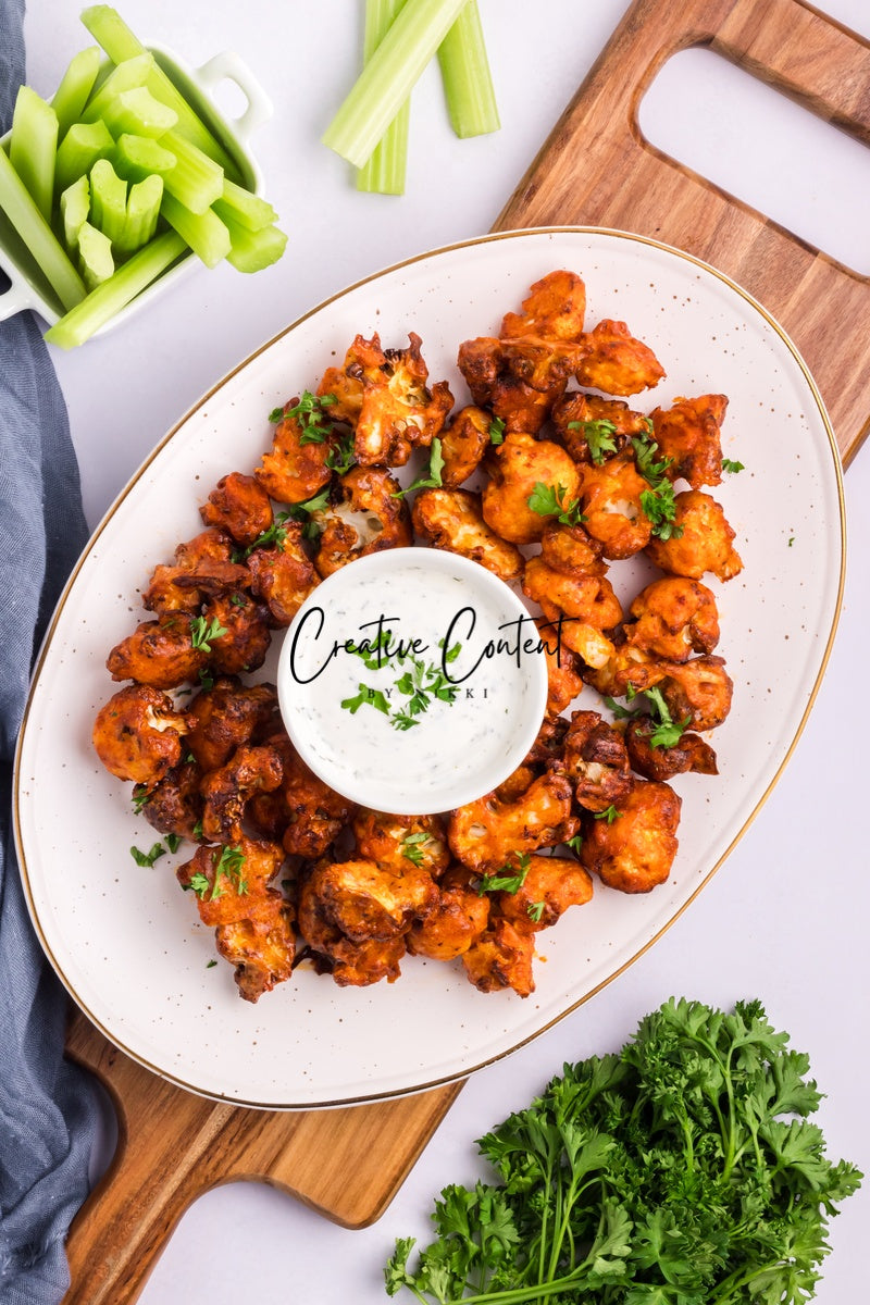 Buffalo Cauliflower Wings- Set 1 of 2
