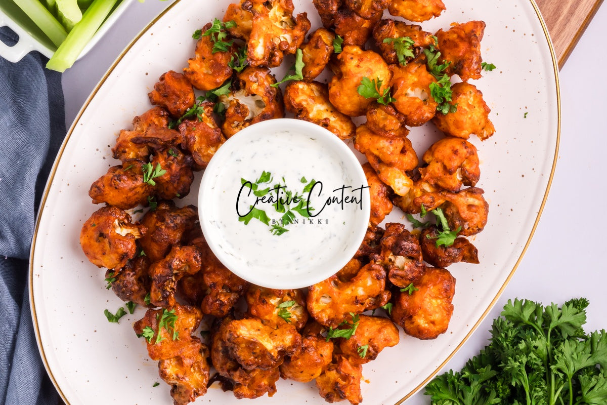 Buffalo Cauliflower Wings- Set 1 of 2