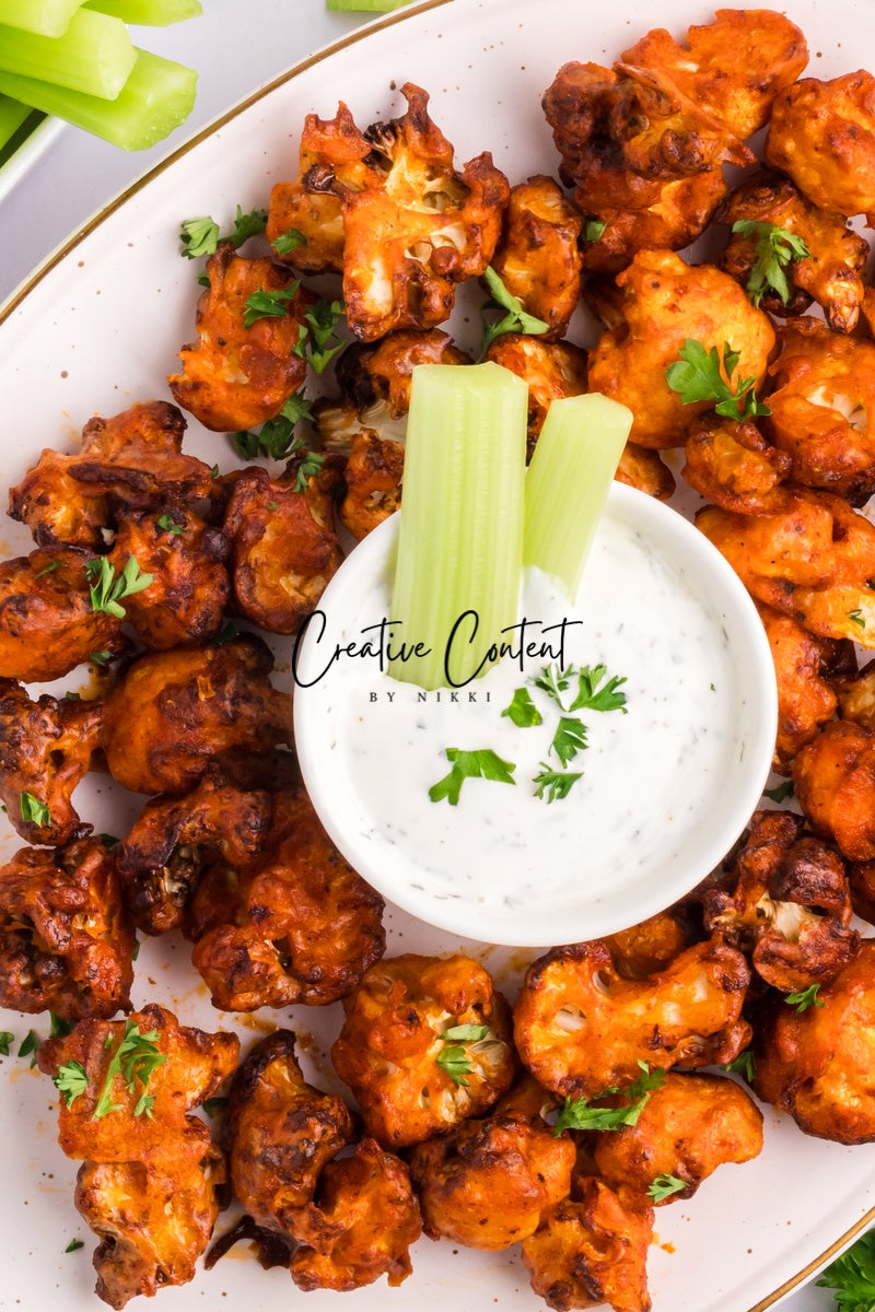 Buffalo Cauliflower Wings- Set 1 of 2