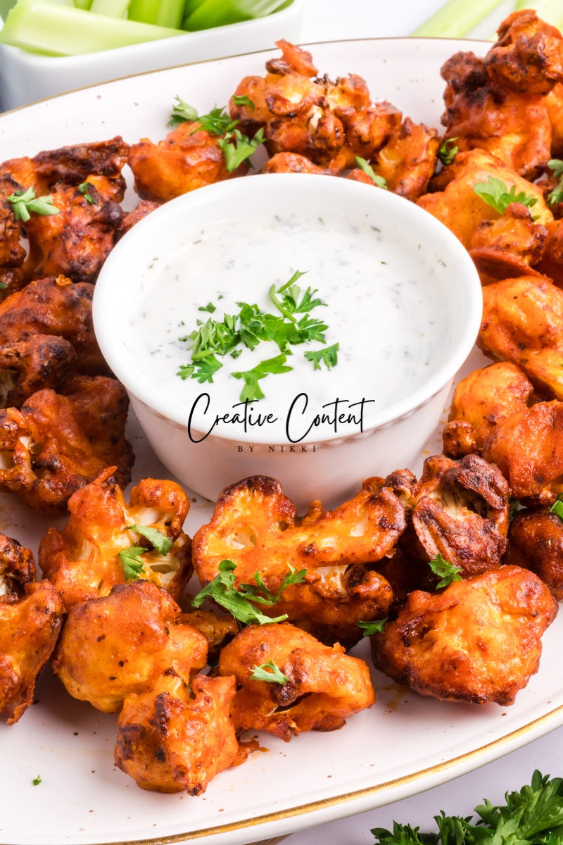 Buffalo Cauliflower Wings- Set 1 of 2