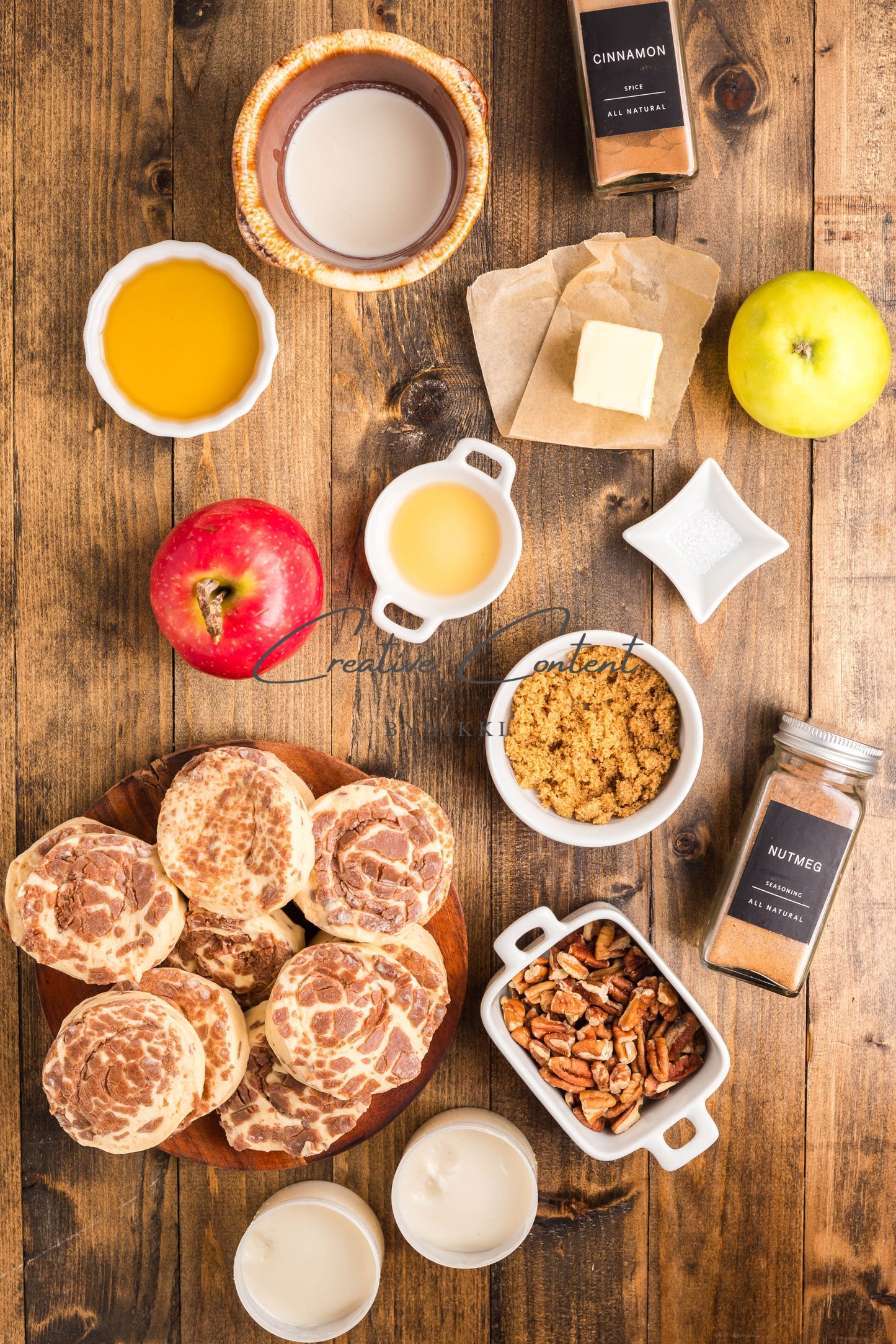 Caramel Apple Cinnamon Roll Casserole - Exclusive