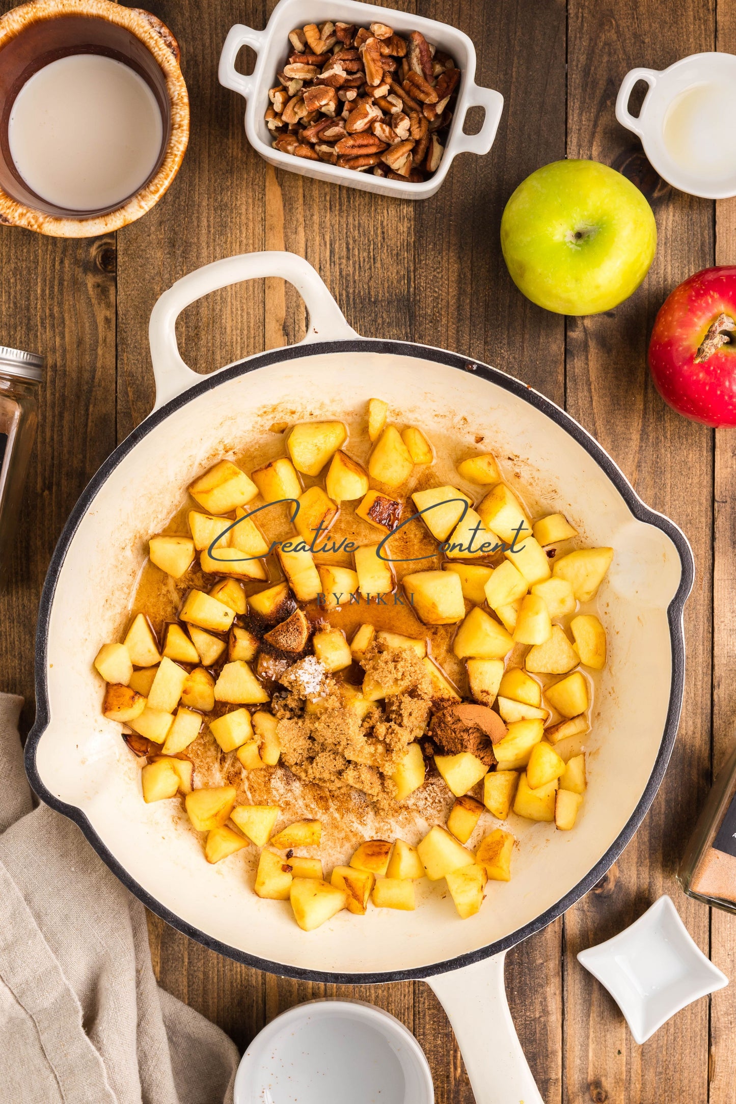 Caramel Apple Cinnamon Roll Casserole - Exclusive
