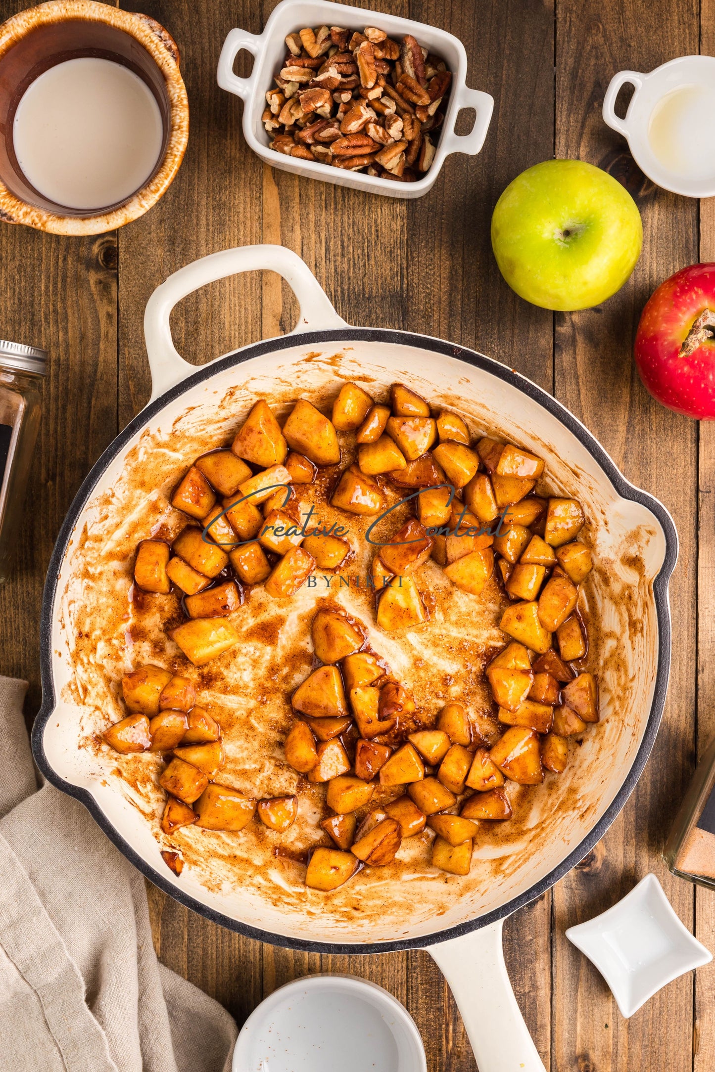 Caramel Apple Cinnamon Roll Casserole - Exclusive