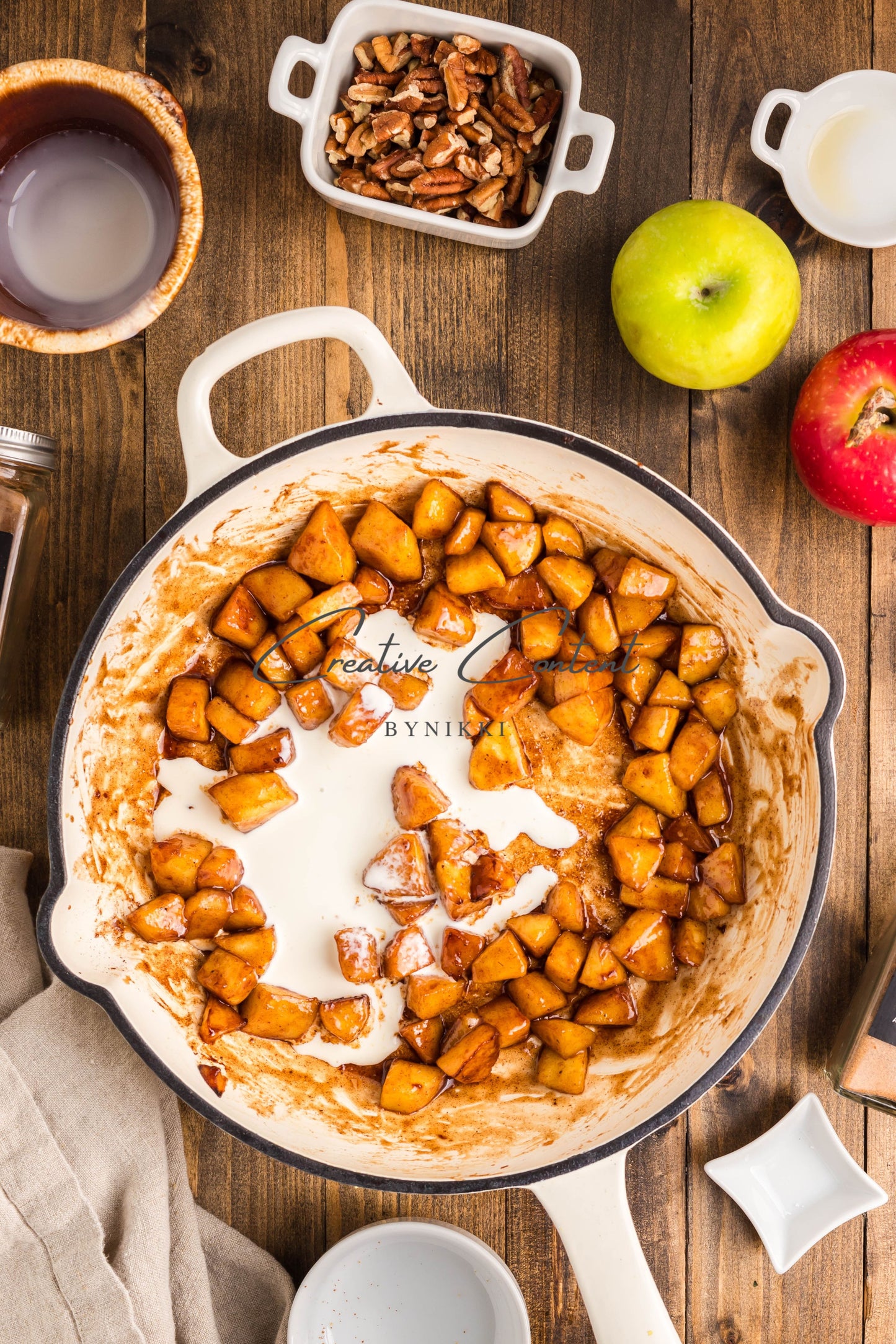 Caramel Apple Cinnamon Roll Casserole - Exclusive
