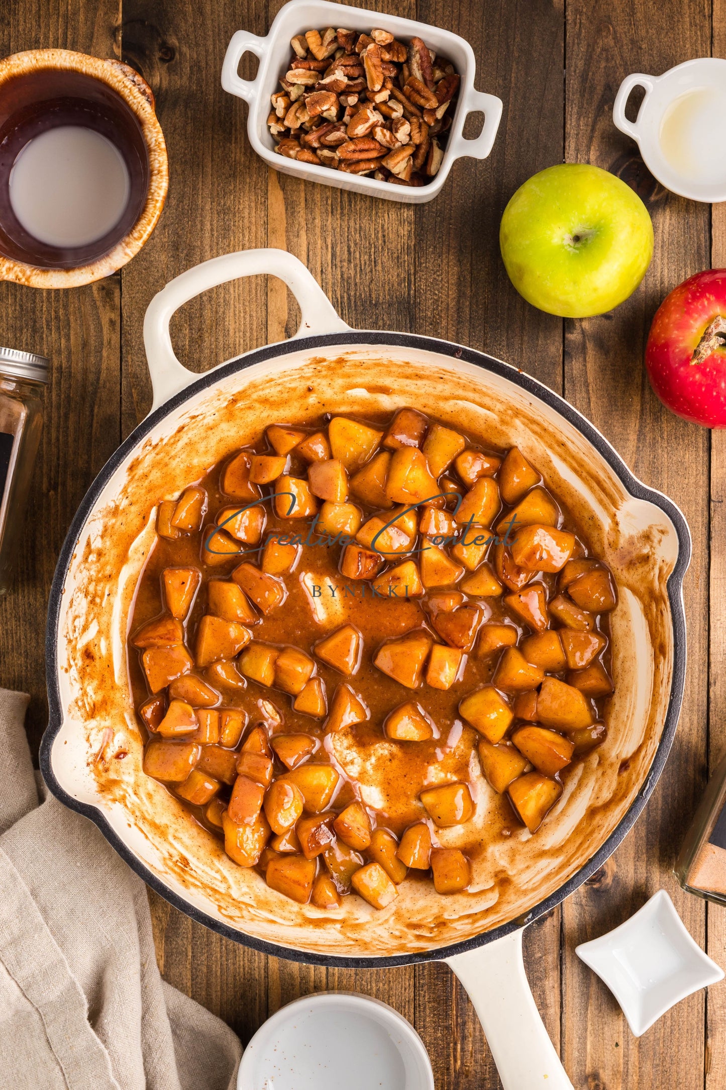 Caramel Apple Cinnamon Roll Casserole - Exclusive