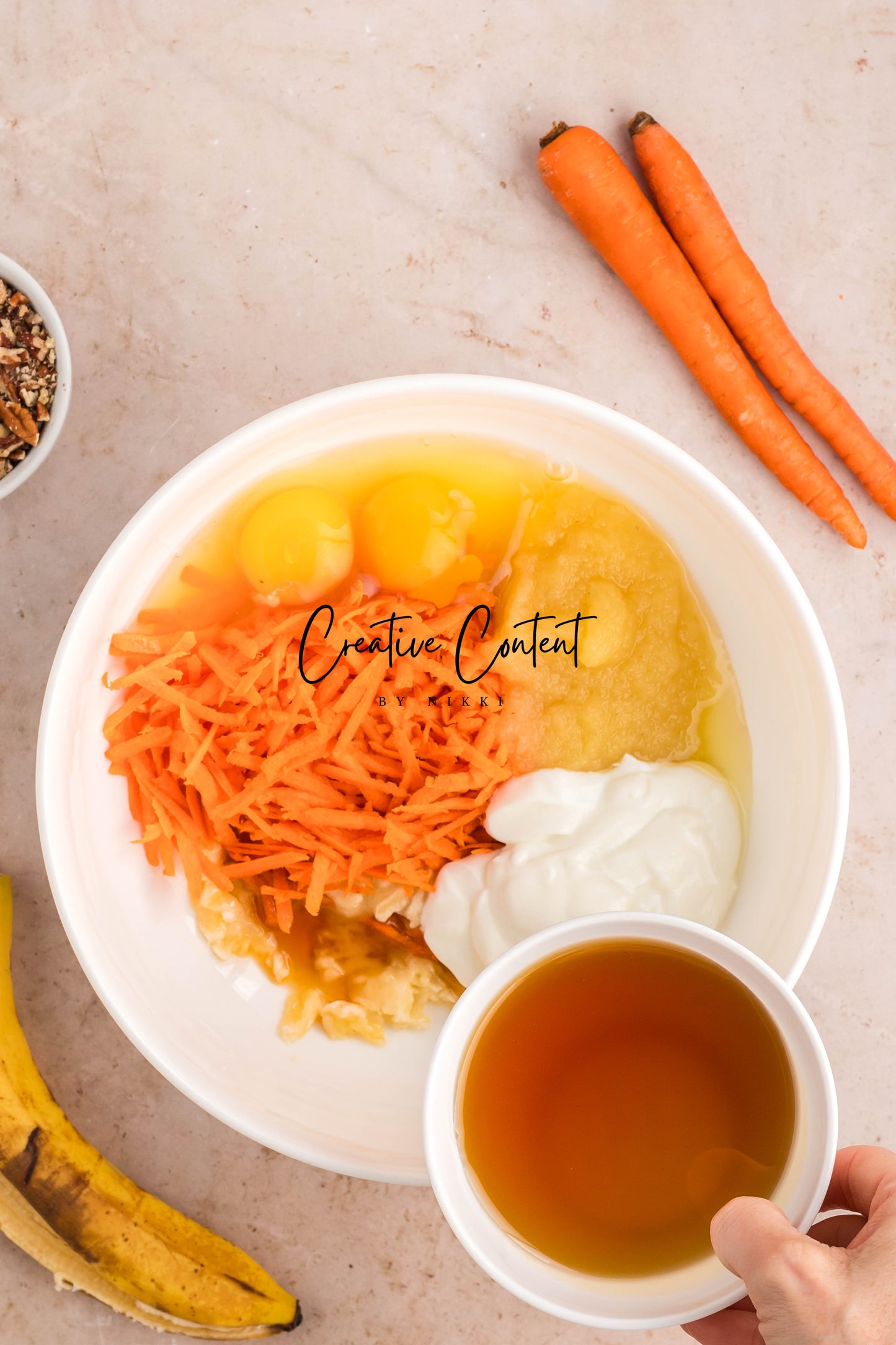 Carrot Cake Loaf Cake + Cinnamon Cream Cheese Frosting
- Exclusive