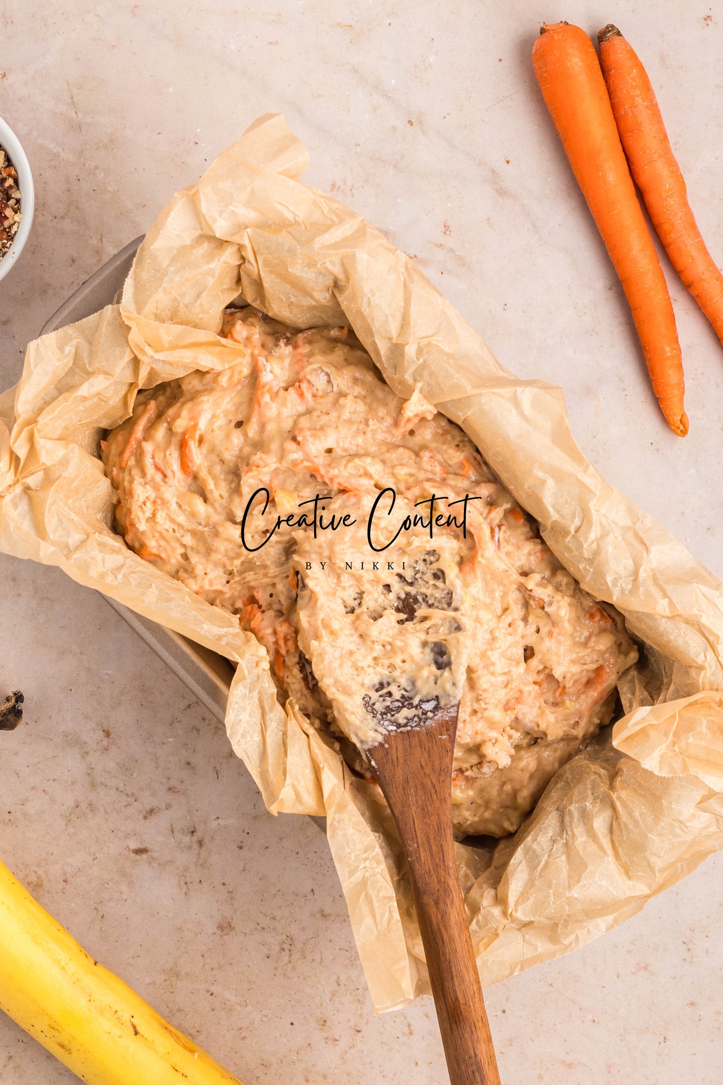 Carrot Cake Loaf Cake + Cinnamon Cream Cheese Frosting
- Exclusive