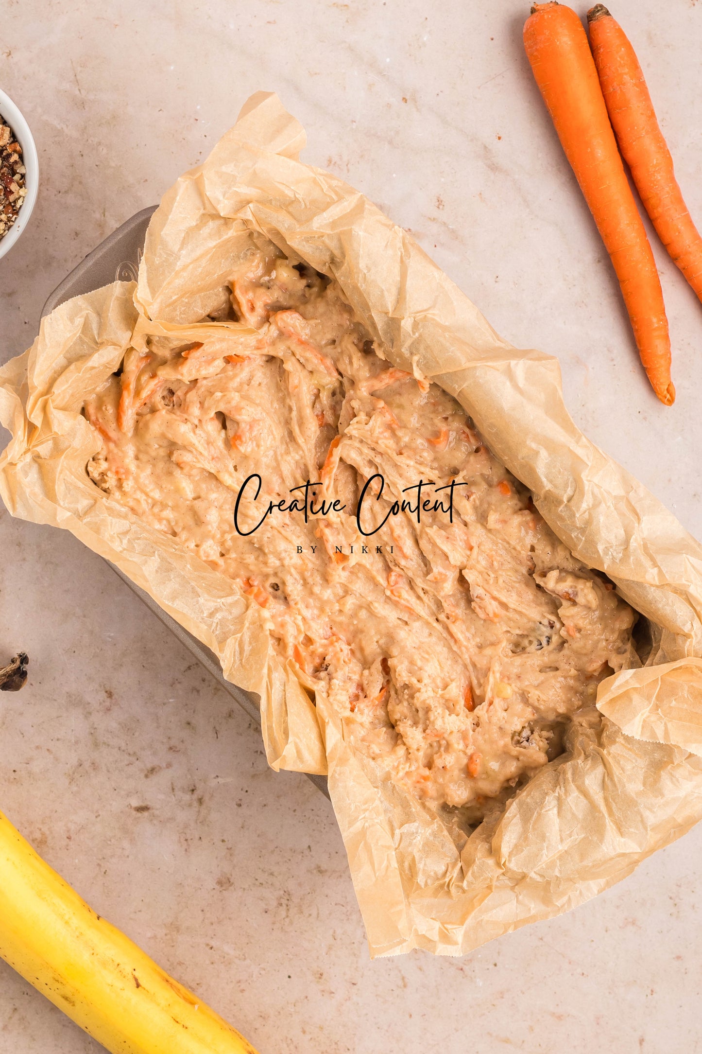 Carrot Cake Loaf Cake + Cinnamon Cream Cheese Frosting
- Exclusive