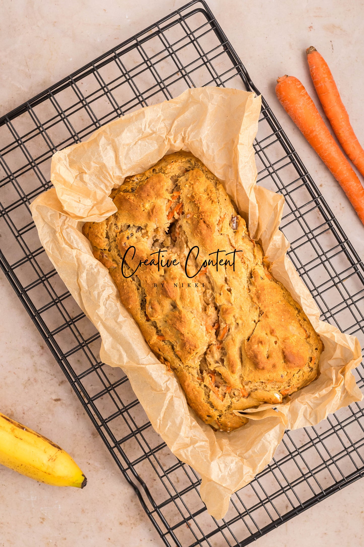 Carrot Cake Loaf Cake + Cinnamon Cream Cheese Frosting
- Exclusive