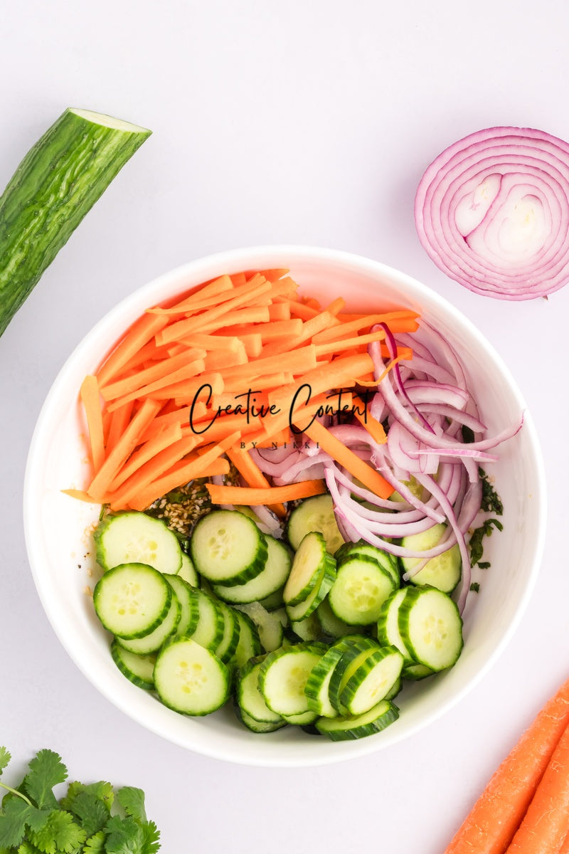 Carrot and Cucumber Salad - (45 hero shots) Exclusive