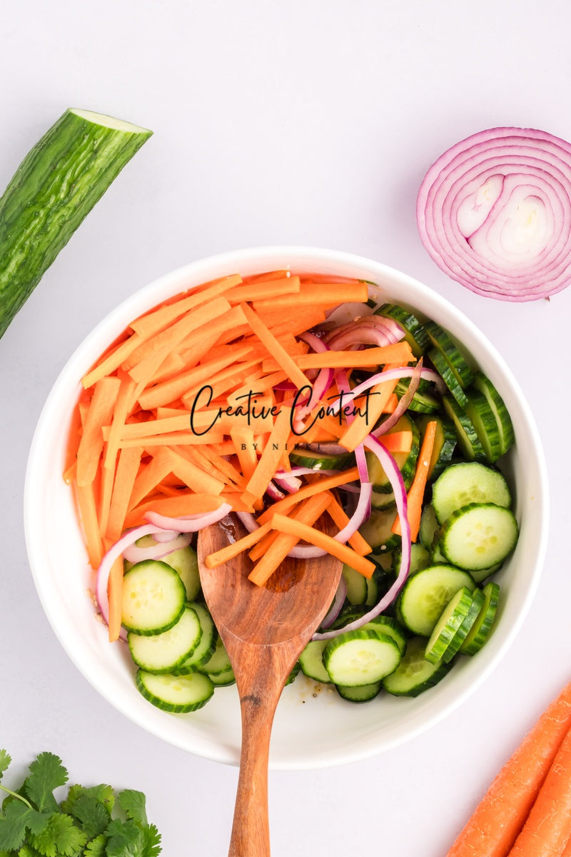 Carrot and Cucumber Salad - (45 hero shots) Exclusive