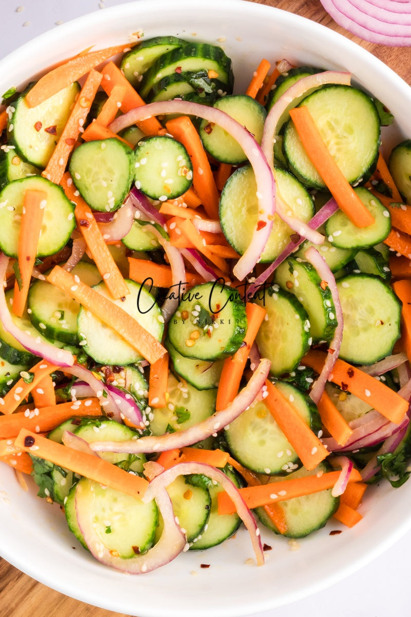 Carrot and Cucumber Salad - (45 hero shots) Exclusive