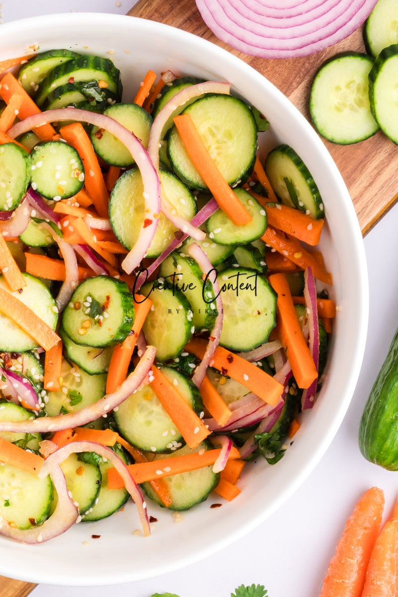 Carrot and Cucumber Salad - (45 hero shots) Exclusive