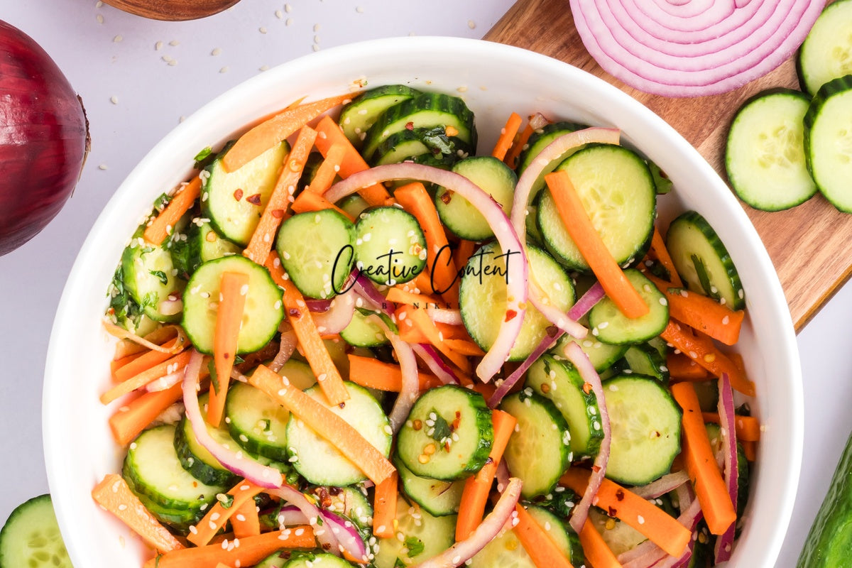 Carrot and Cucumber Salad - (45 hero shots) Exclusive