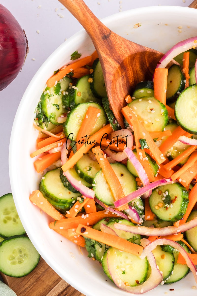 Carrot and Cucumber Salad - (45 hero shots) Exclusive