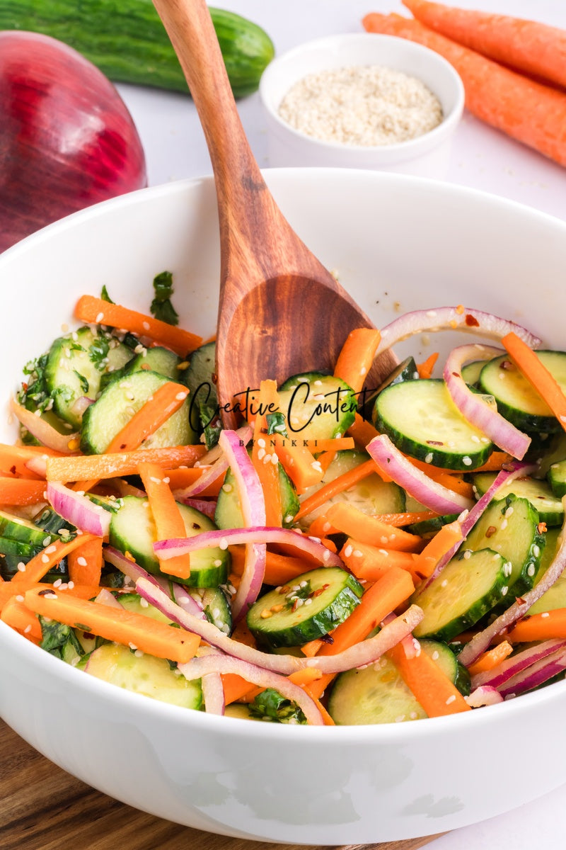 Carrot and Cucumber Salad - (45 hero shots) Exclusive