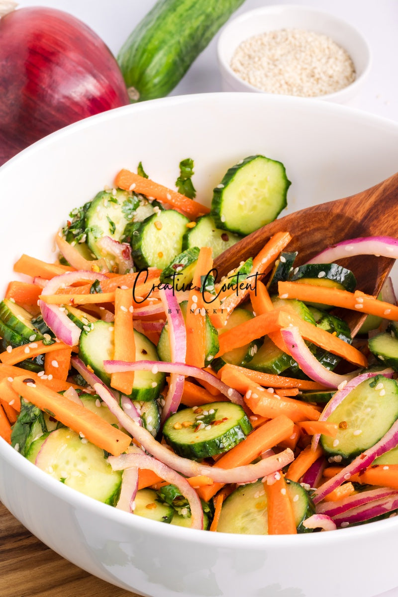 Carrot and Cucumber Salad - (45 hero shots) Exclusive