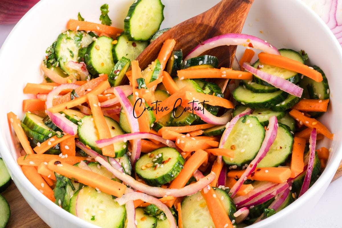 Carrot and Cucumber Salad - (45 hero shots) Exclusive