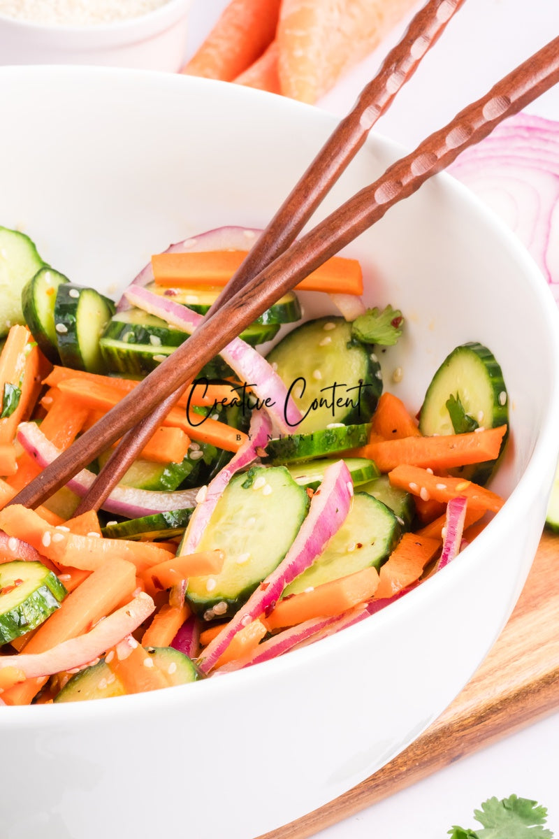 Carrot and Cucumber Salad - (45 hero shots) Exclusive