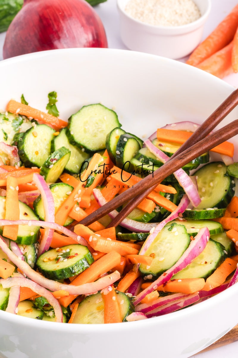 Carrot and Cucumber Salad - (45 hero shots) Exclusive