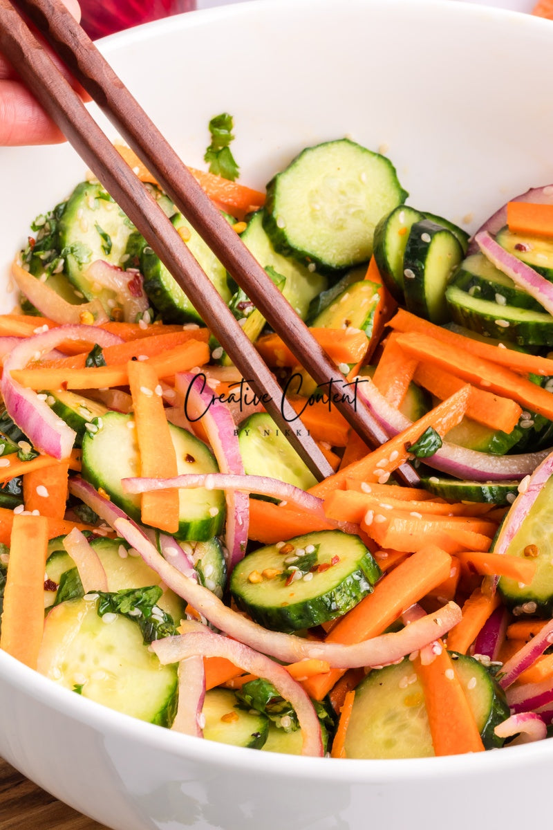 Carrot and Cucumber Salad - (45 hero shots) Exclusive