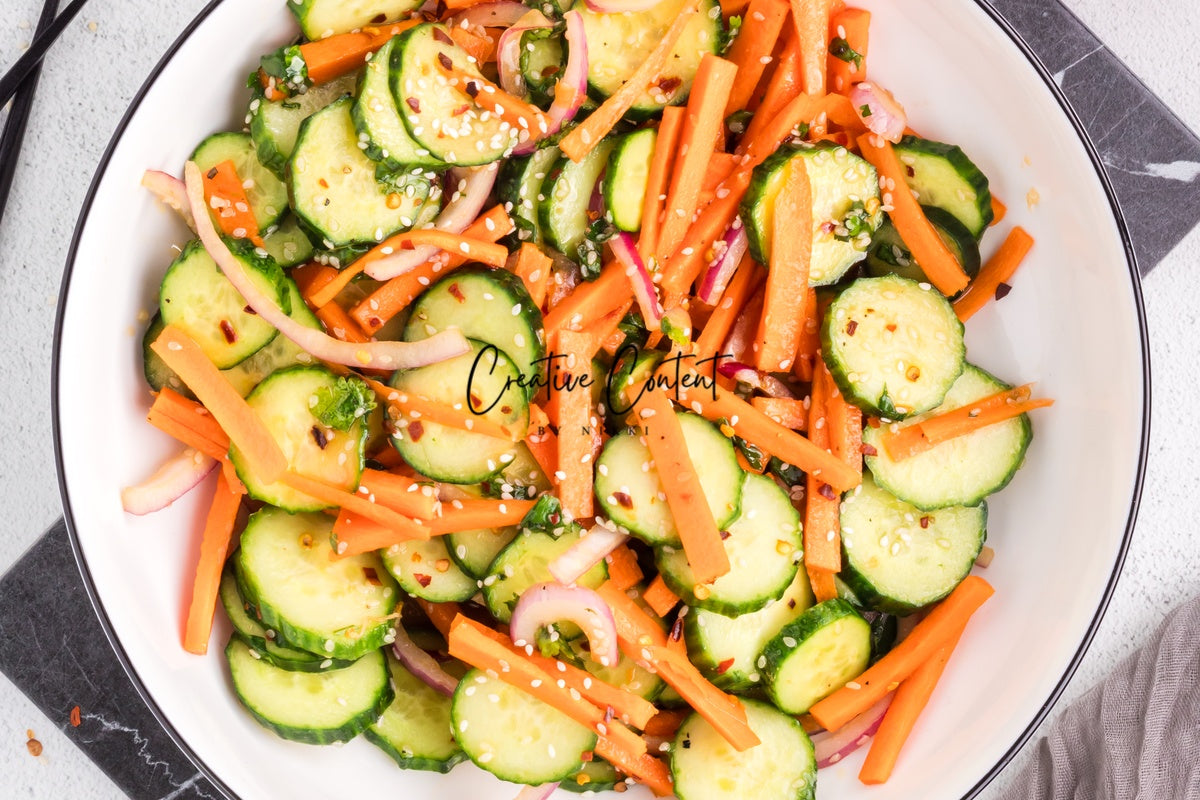Carrot and Cucumber Salad - (45 hero shots) Exclusive