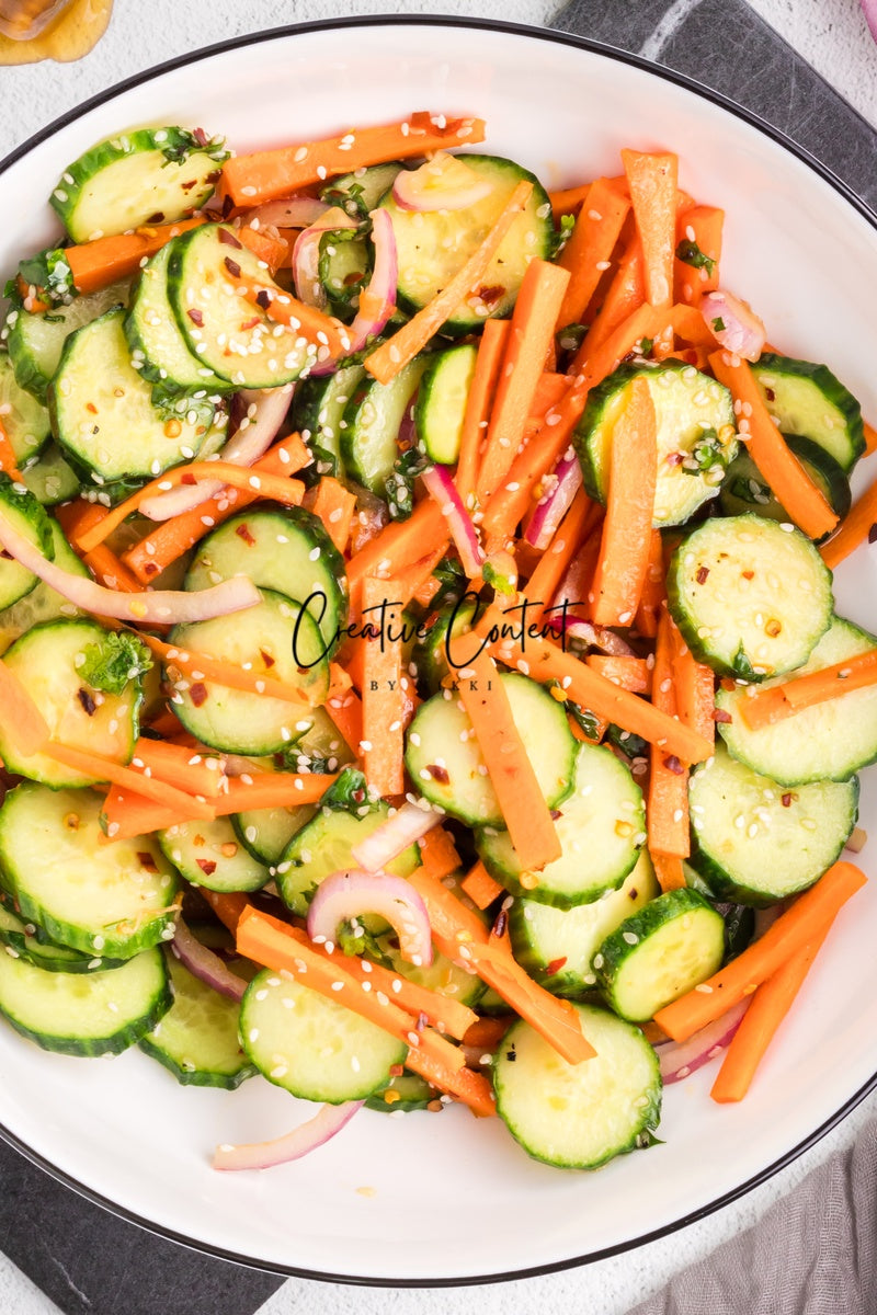 Carrot and Cucumber Salad - (45 hero shots) Exclusive