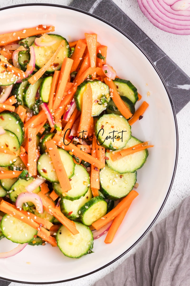 Carrot and Cucumber Salad - (45 hero shots) Exclusive