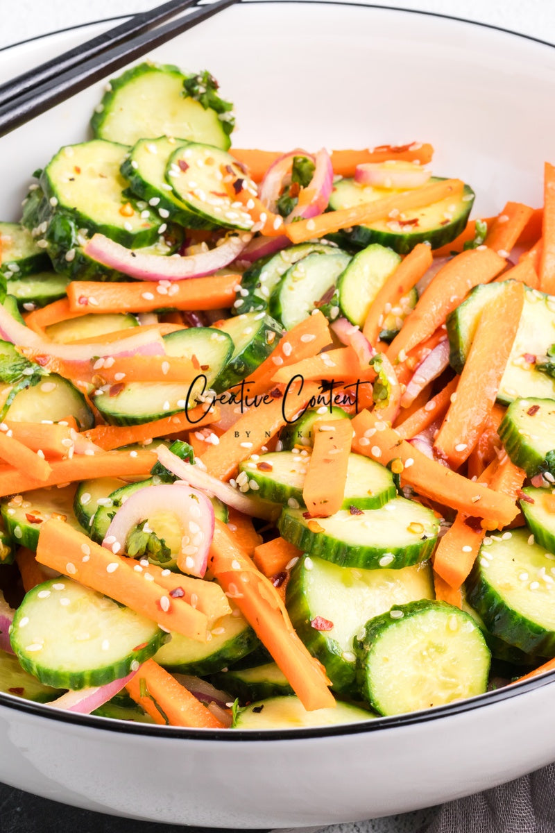 Carrot and Cucumber Salad - (45 hero shots) Exclusive