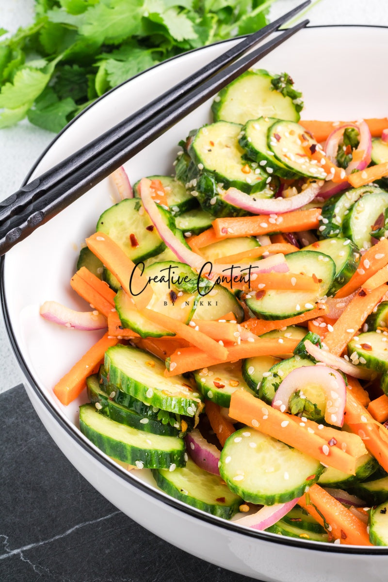 Carrot and Cucumber Salad - (45 hero shots) Exclusive