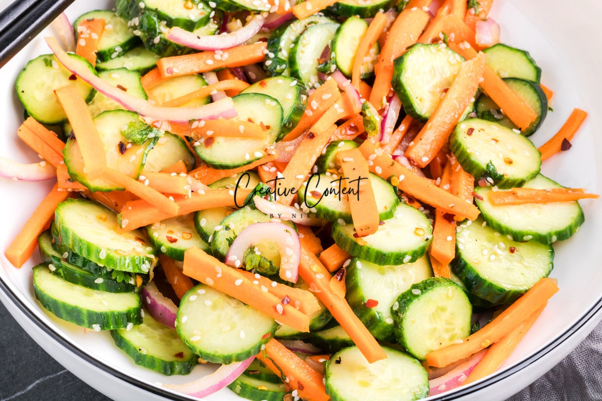 Carrot and Cucumber Salad - (45 hero shots) Exclusive