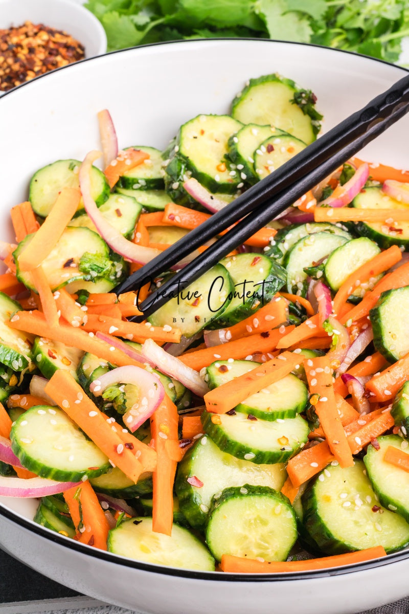 Carrot and Cucumber Salad - (45 hero shots) Exclusive