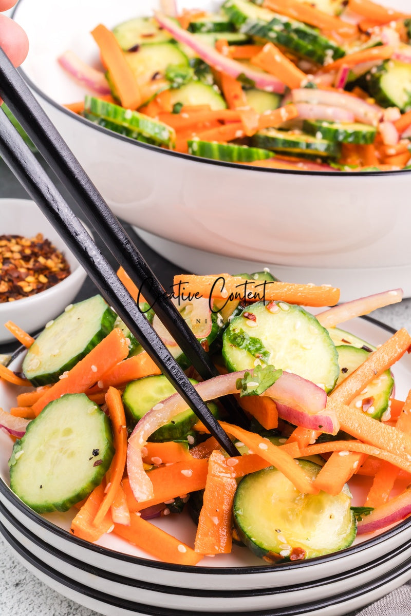 Carrot and Cucumber Salad - (45 hero shots) Exclusive