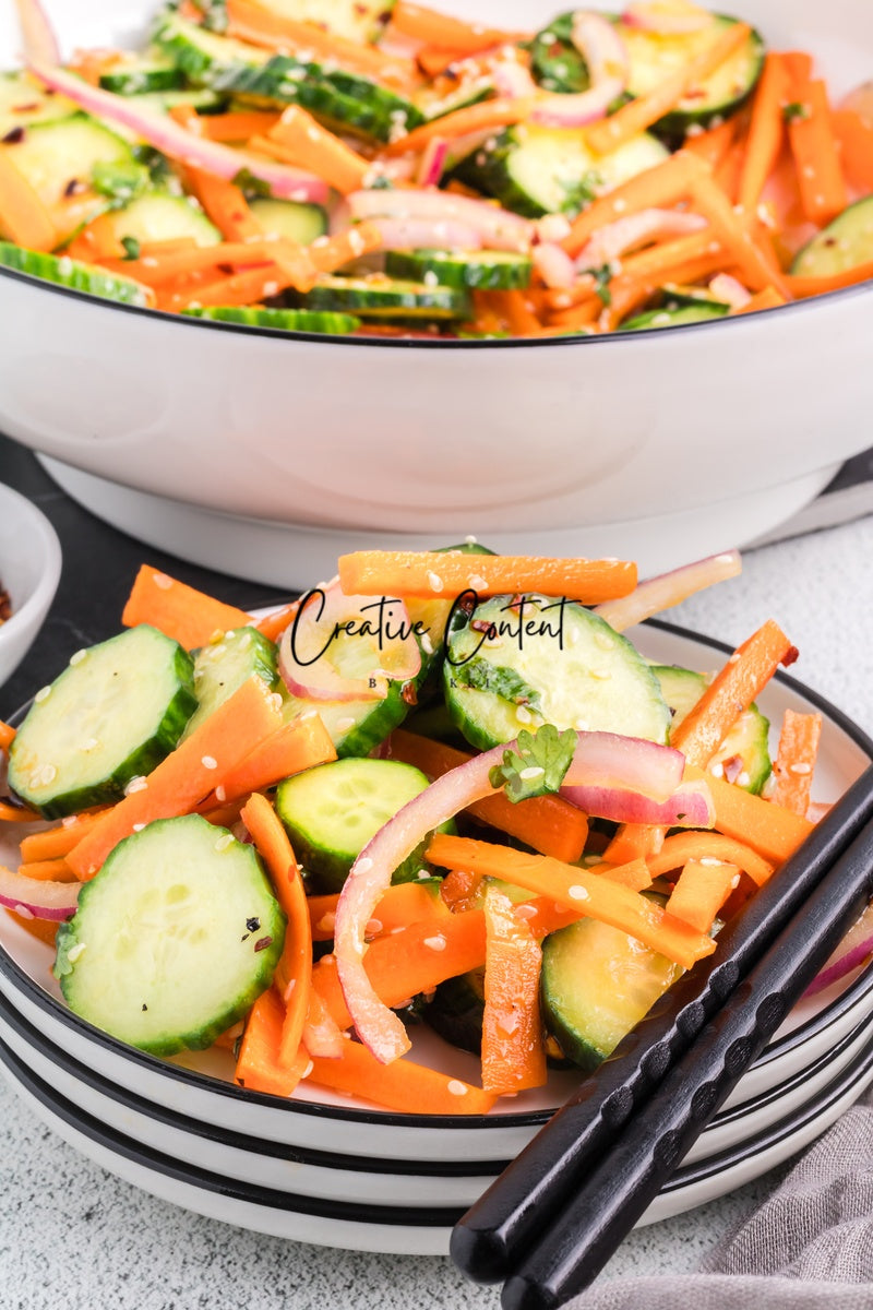 Carrot and Cucumber Salad - (45 hero shots) Exclusive