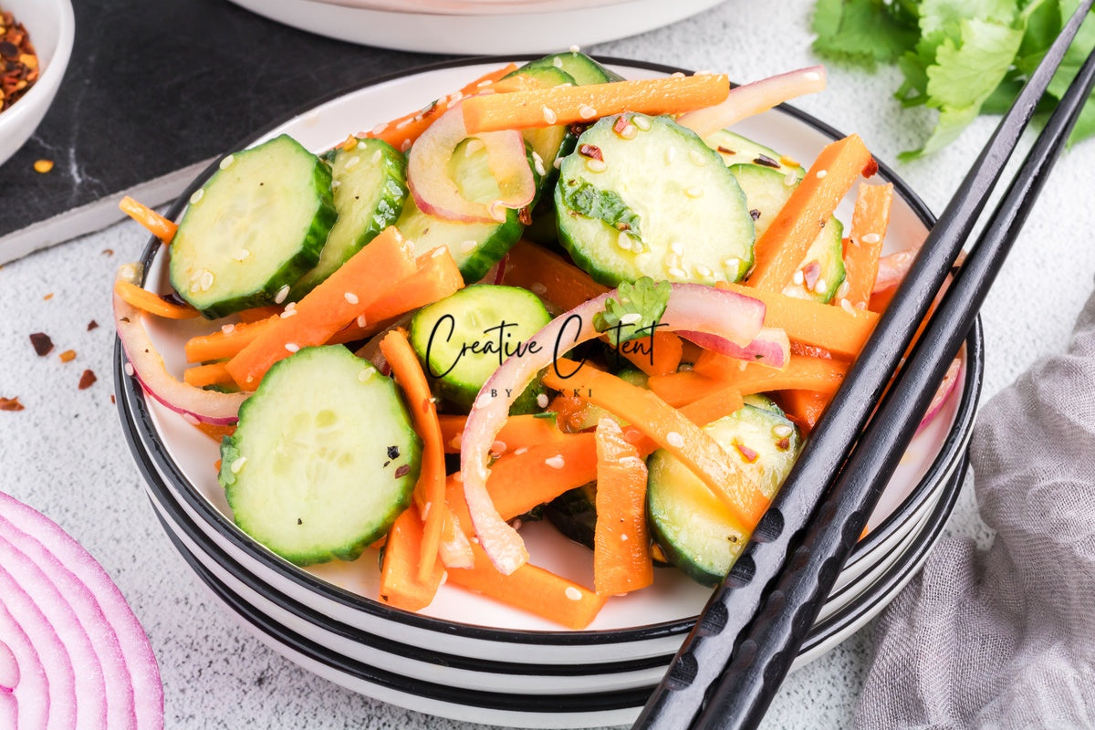 Carrot and Cucumber Salad - (45 hero shots) Exclusive