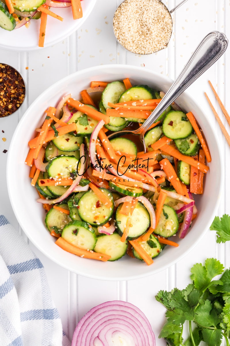 Carrot and Cucumber Salad - (45 hero shots) Exclusive